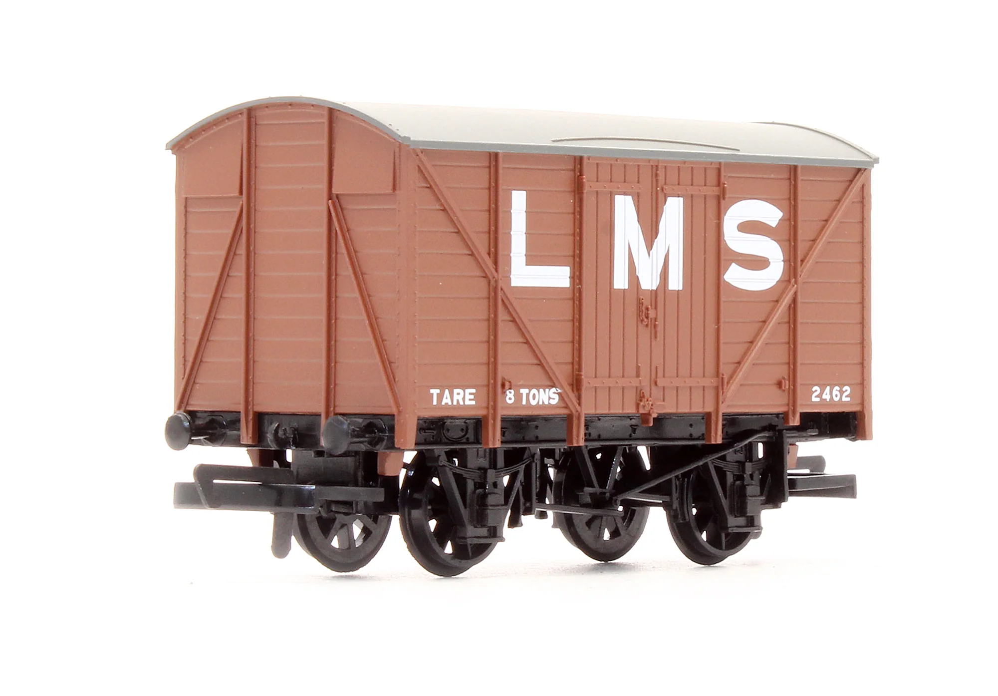 Pre-Owned R6836 RailRoad Set Of 3 LMS Box Vans - Image 2