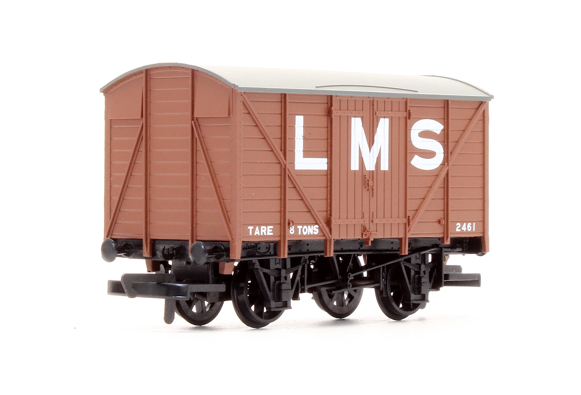 Pre-Owned R6836 RailRoad Set Of 3 LMS Box Vans - Image 4