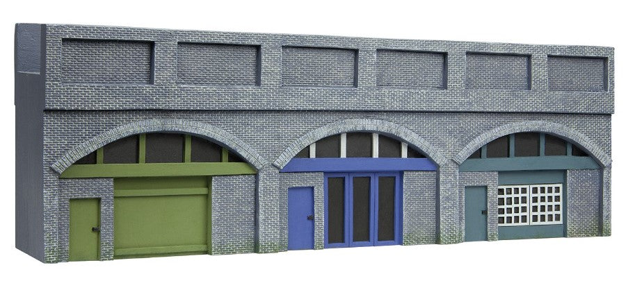 R7368 Skaledale Low Relief Viaduct with Lock Ups 2 Engineers Blue Brick - Image 2