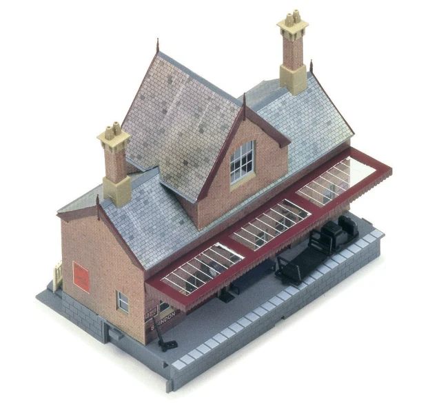 R8007 Skaledale Booking Hall Model Kit