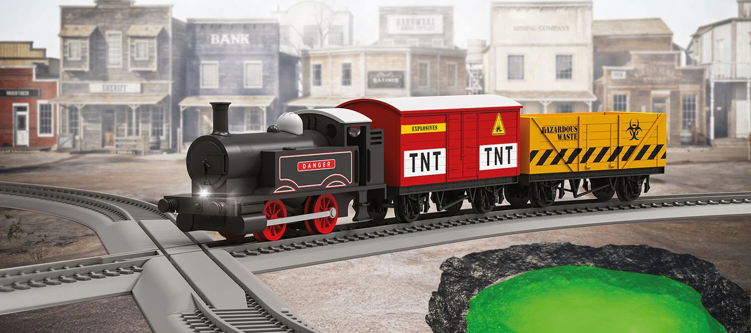 R9361M Playtrains - Playtrains Steam Goods Express Train Set - Image 12
