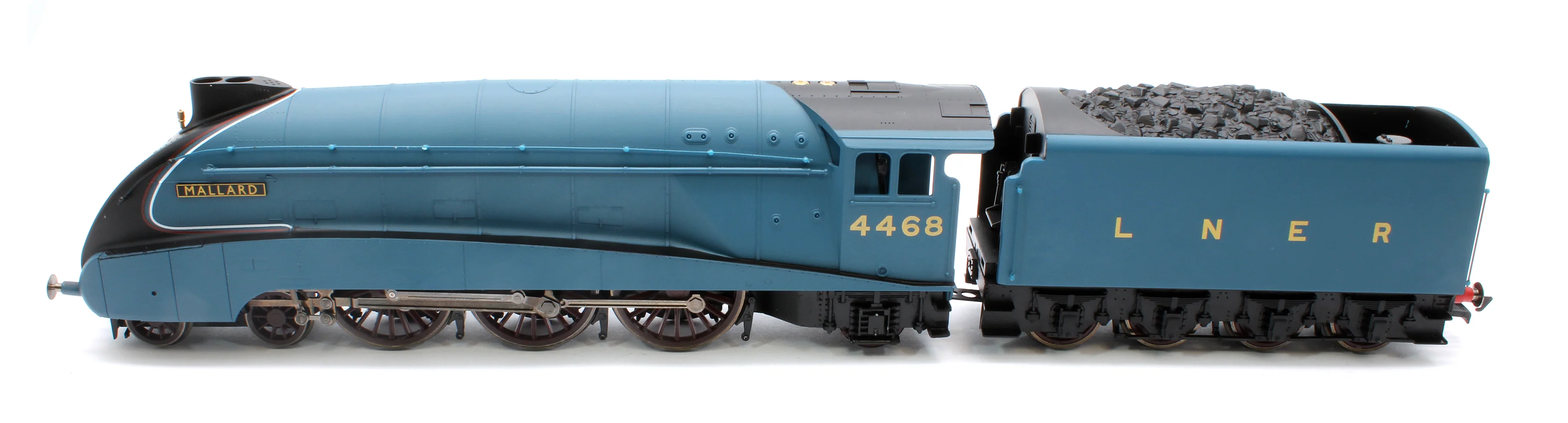 R3371 RailRoad A4 Class 4-6-2 4468 ‘Mallard’ LNER Garter Blue Steam Locomotive - Image 10