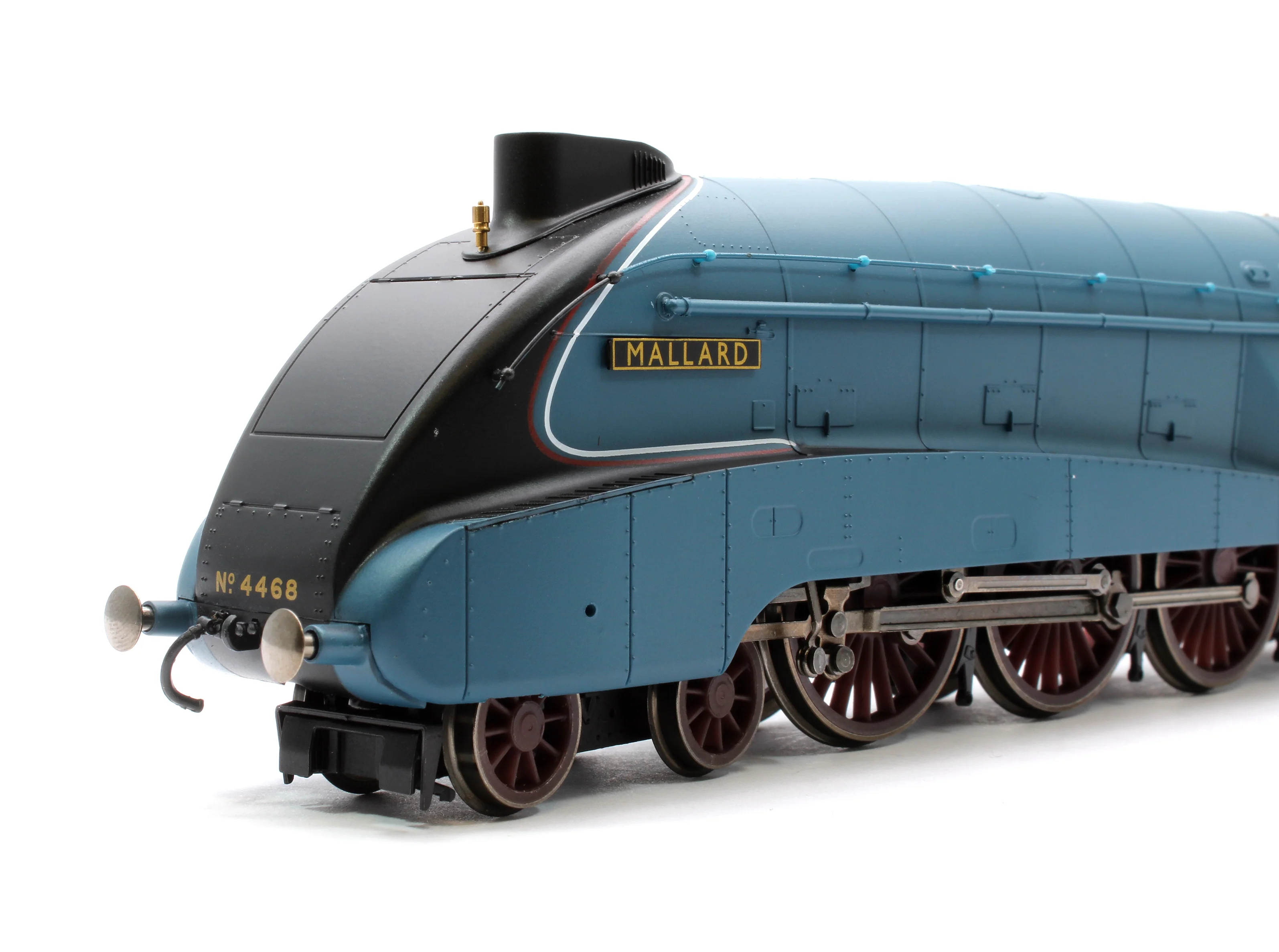 R3371 RailRoad A4 Class 4-6-2 4468 ‘Mallard’ LNER Garter Blue Steam Locomotive - Image 6