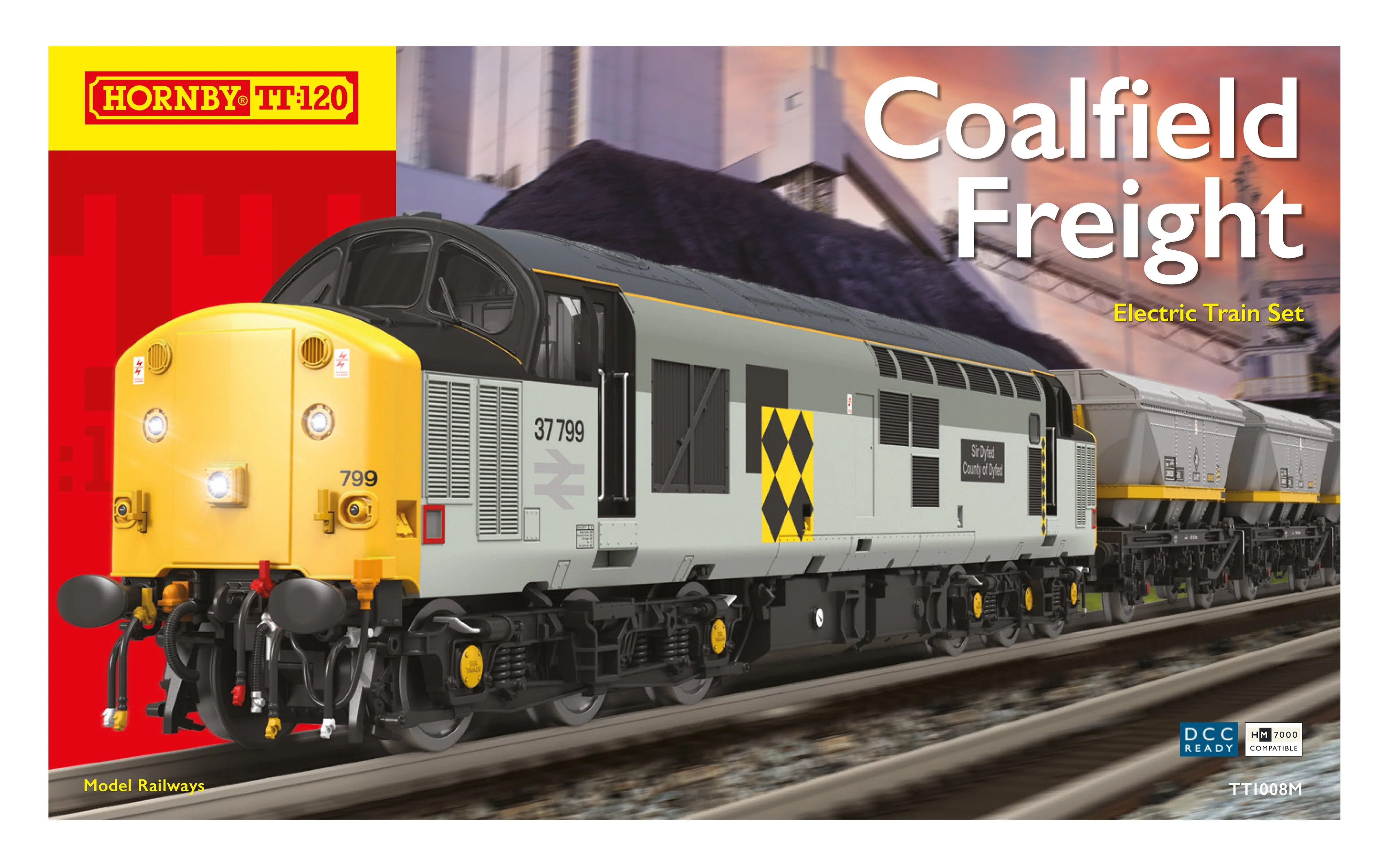 TT1008TXSM Coalfield Freight Train Set - DCC Sound - Image 13