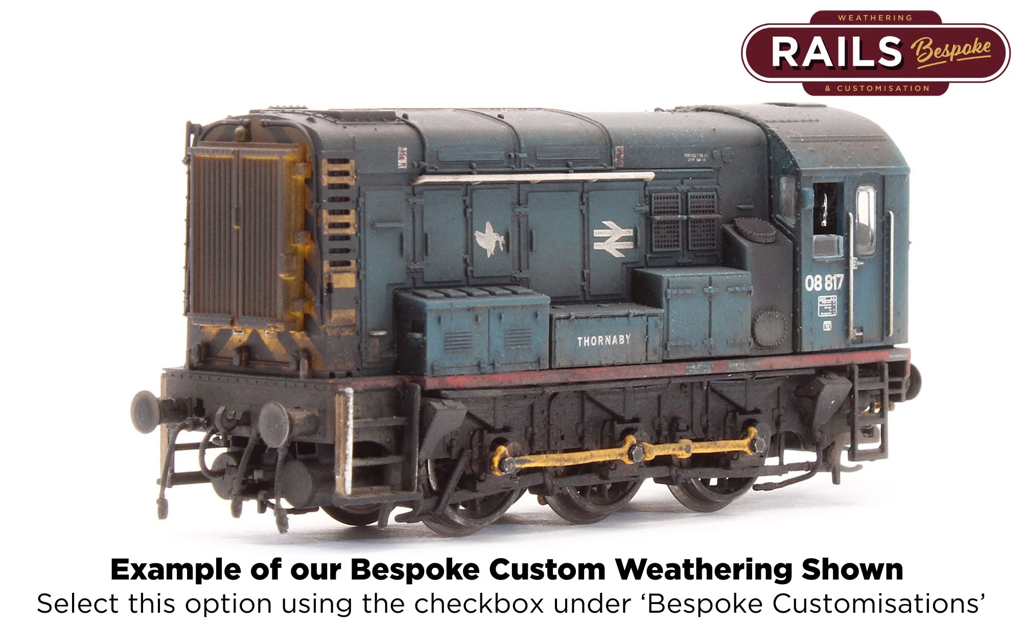 TT3033M BR Class 08 0-6-0 08817 Diesel Locomotive - Image 10