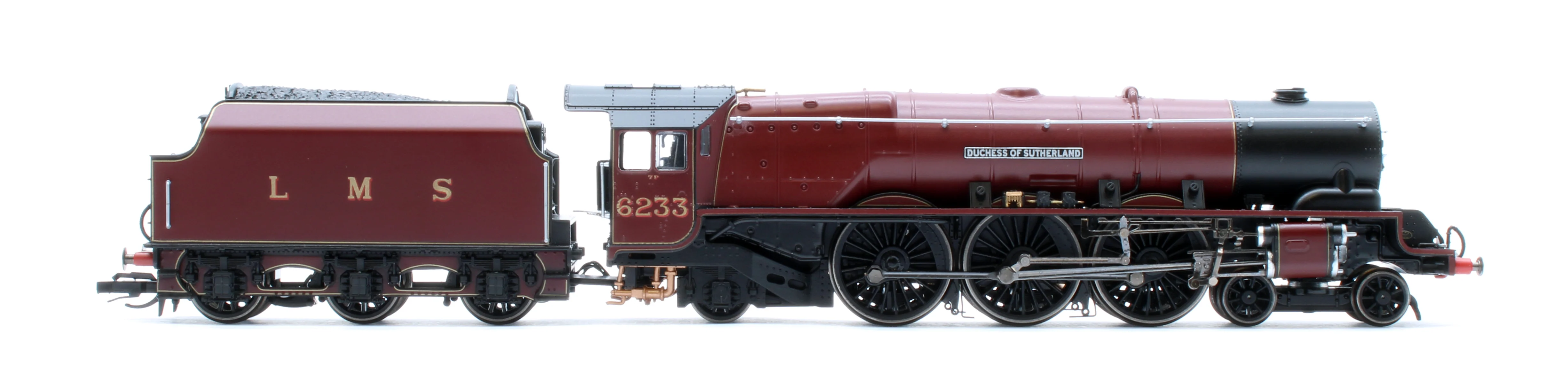 TT3034M LMS Princess Coronation Duchess of Sutherland 6233 Steam Locomotive - Image 6