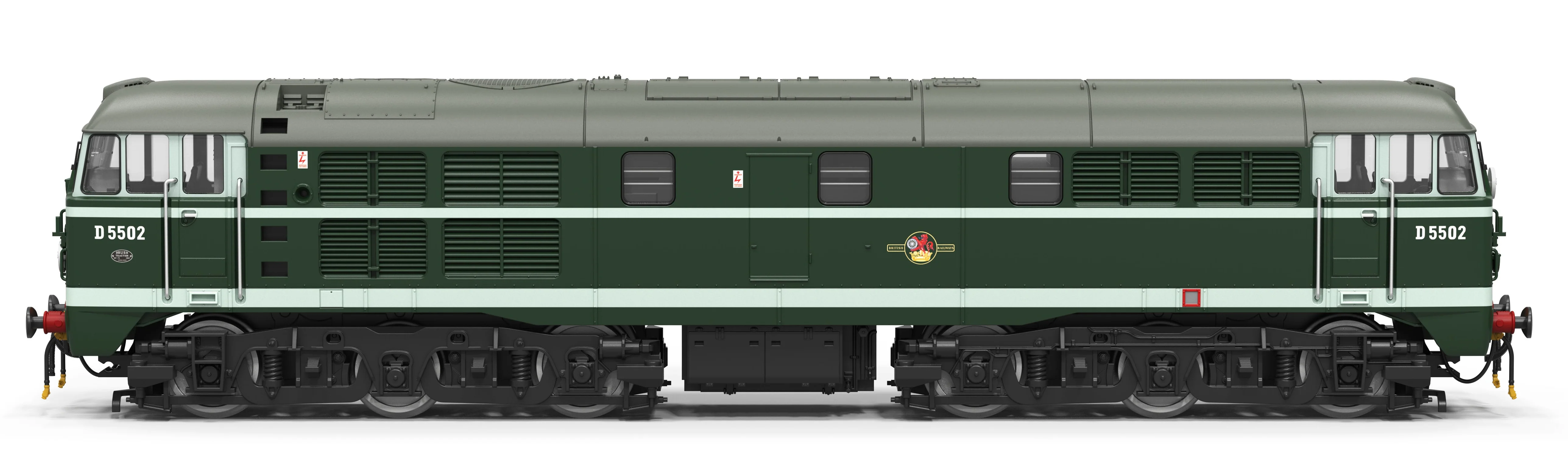 TT3071M Class 30 BR Green 'D5502' Diesel Locomotive