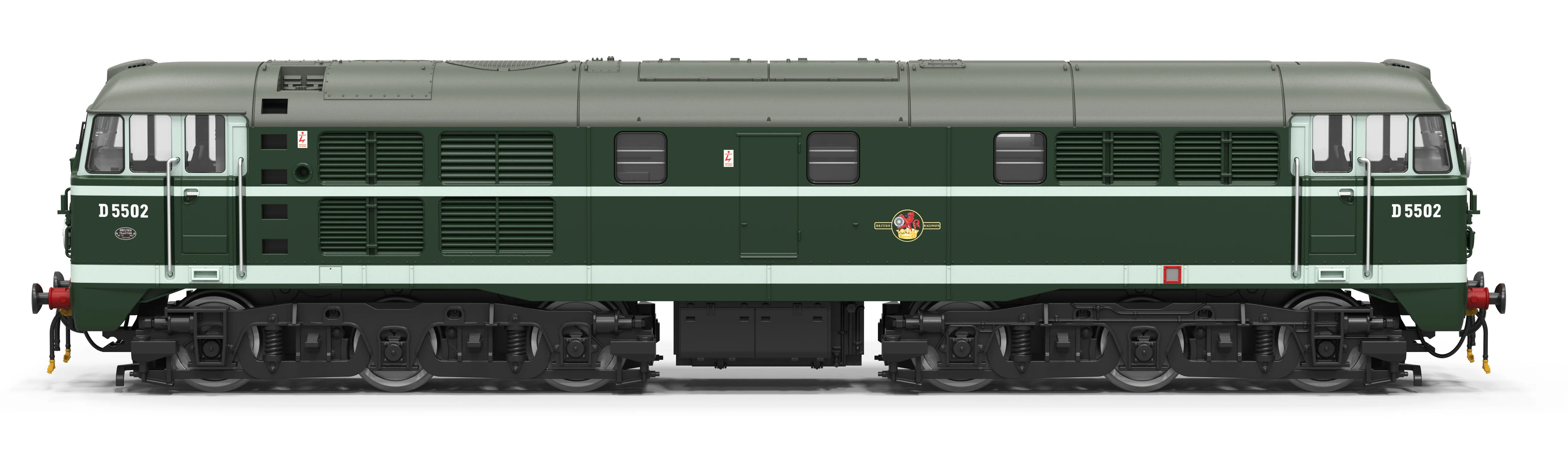 TT3071TXSM Class 30 BR Green 'D5502' Diesel Locomotive - DCC Sound