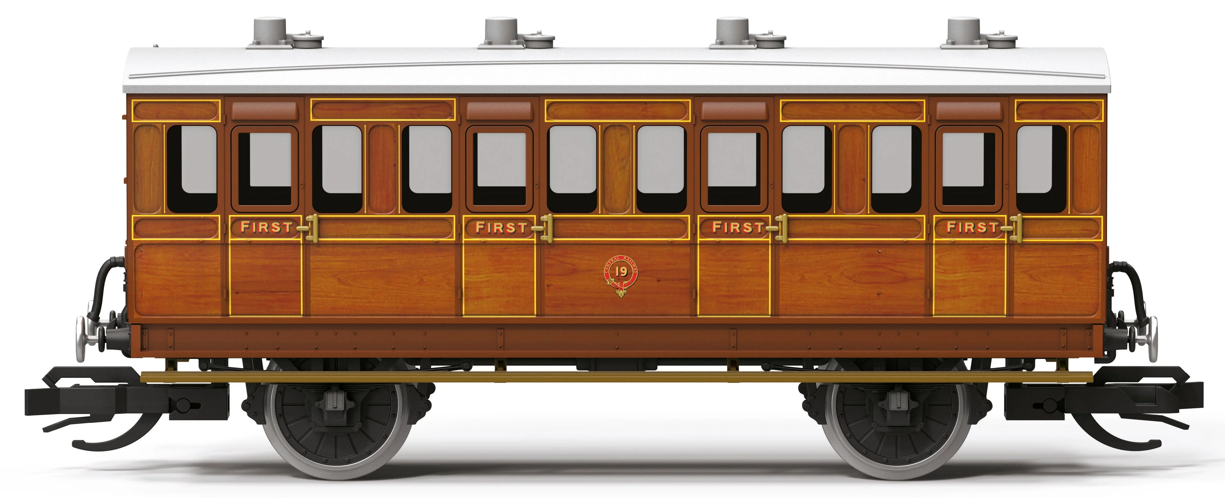 TT4082 4 Wheel 1st Class Coach Isle of Wight Central Railway 19