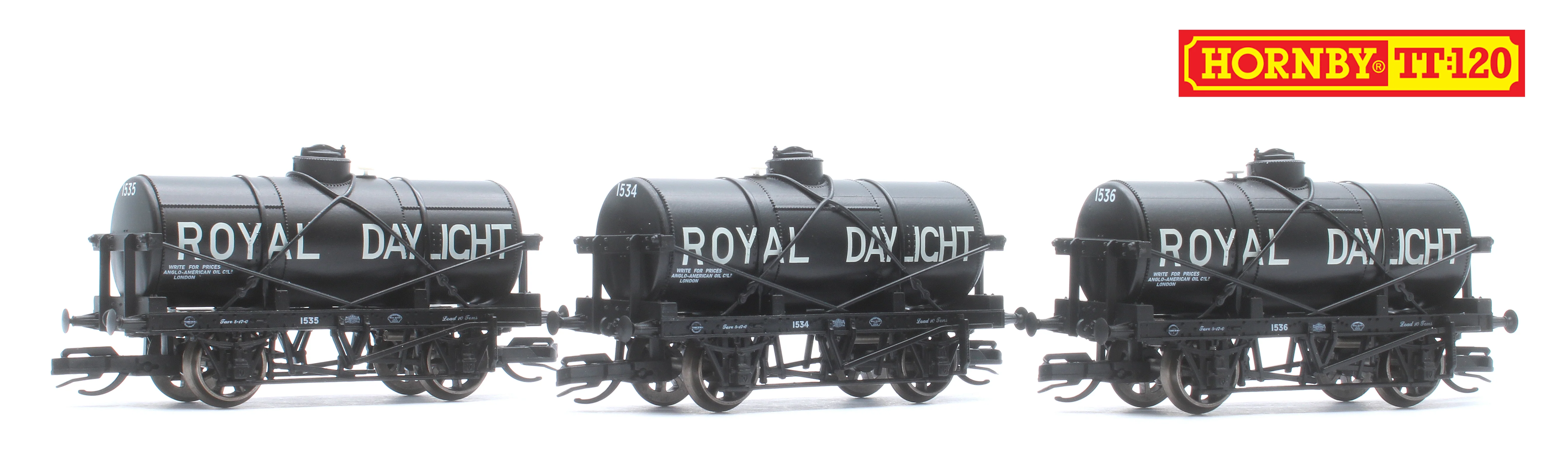 TT6046 Royal Daylight 12T Tank Wagon Triple Pack 1534-1535-1536