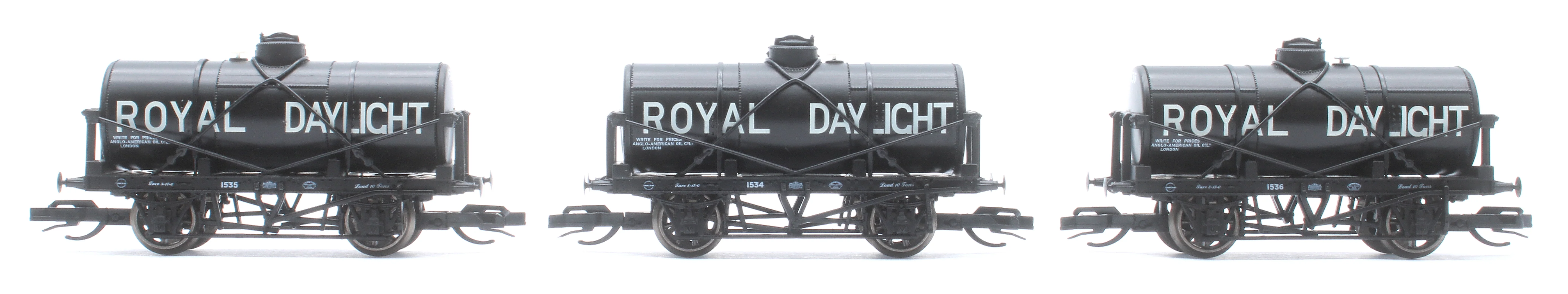 TT6046 Royal Daylight 12T Tank Wagon Triple Pack 1534-1535-1536 - Image 2