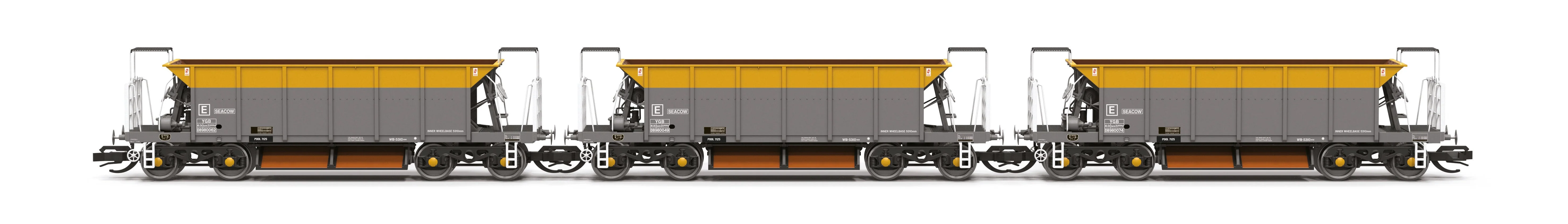 TT6066 YGB 'Seacow' Ballast Hopper Civil Engineers Triple Pack
