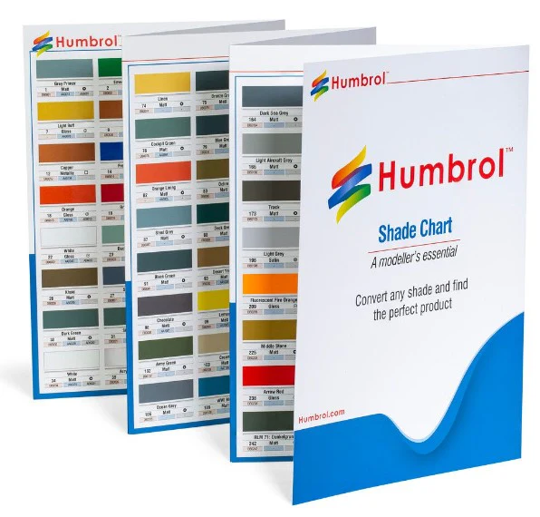 P1222 Humbrol – Shade Chart