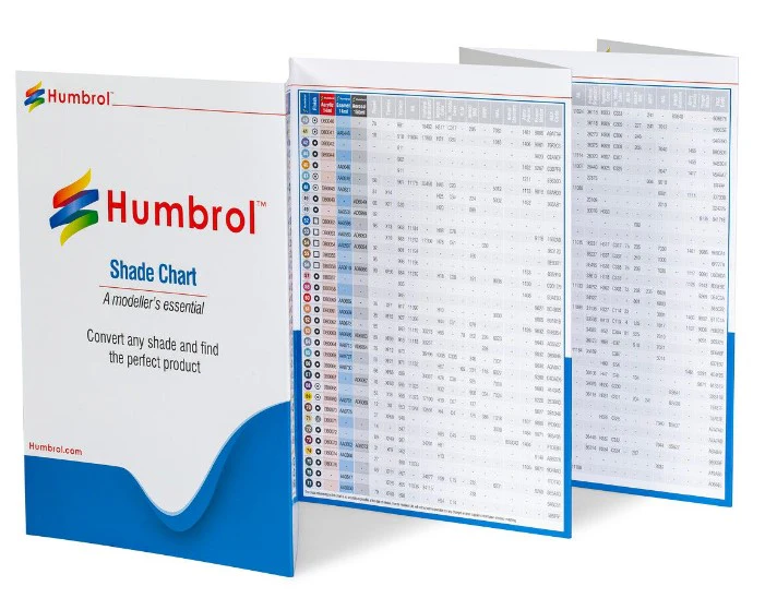 P1222 Humbrol – Shade Chart - Image 2