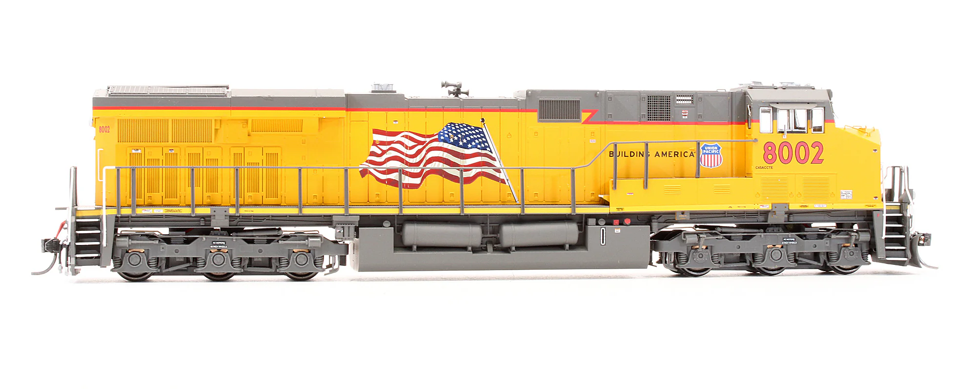 Pre-Owned 49741S-04 ES44AC Diesel Locomotive Union Pacific (C45ACCTE) - Road #8002 - DCC Sound - Image 3