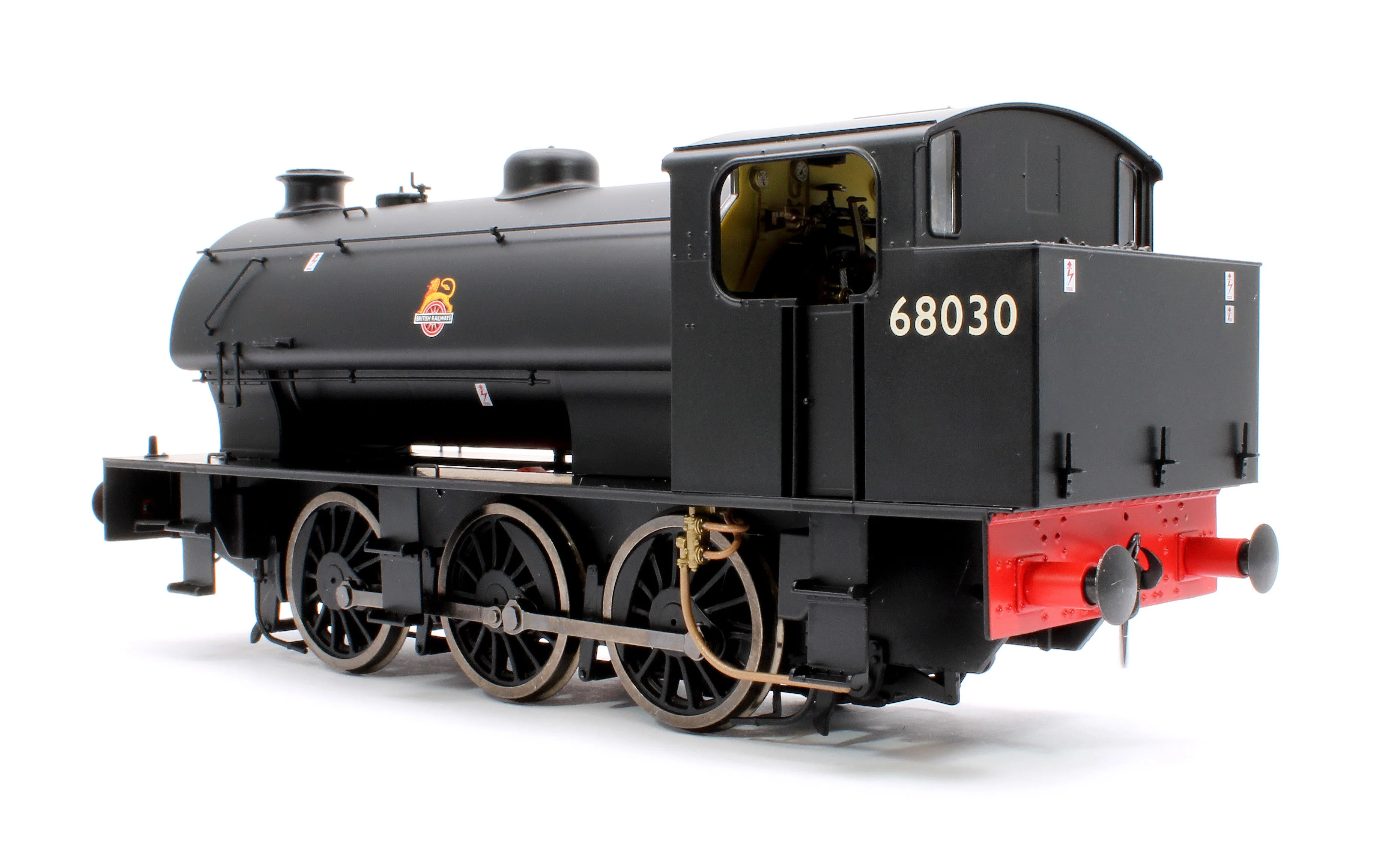 7S-094-003D J94 Austerity BR Black Early Crest 68030 0-6-0 locomotive - DCC Fitted - Image 2