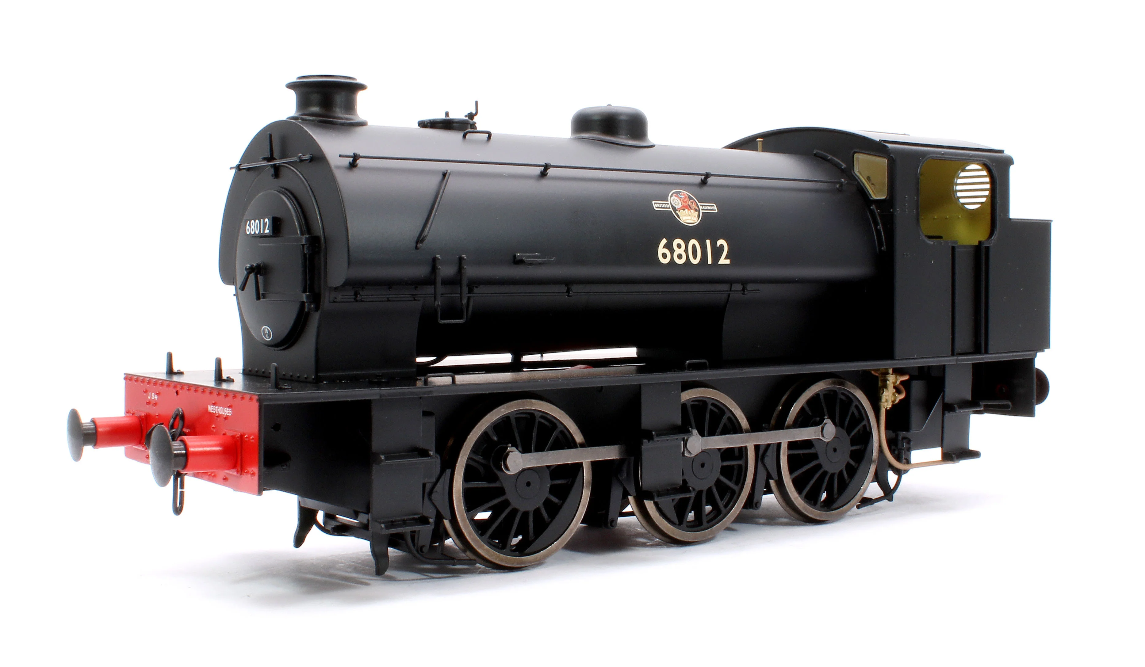 7S-094-004D J94 Austerity BR Black Late Crest 68012 0-6-0 locomotive - DCC Fitted