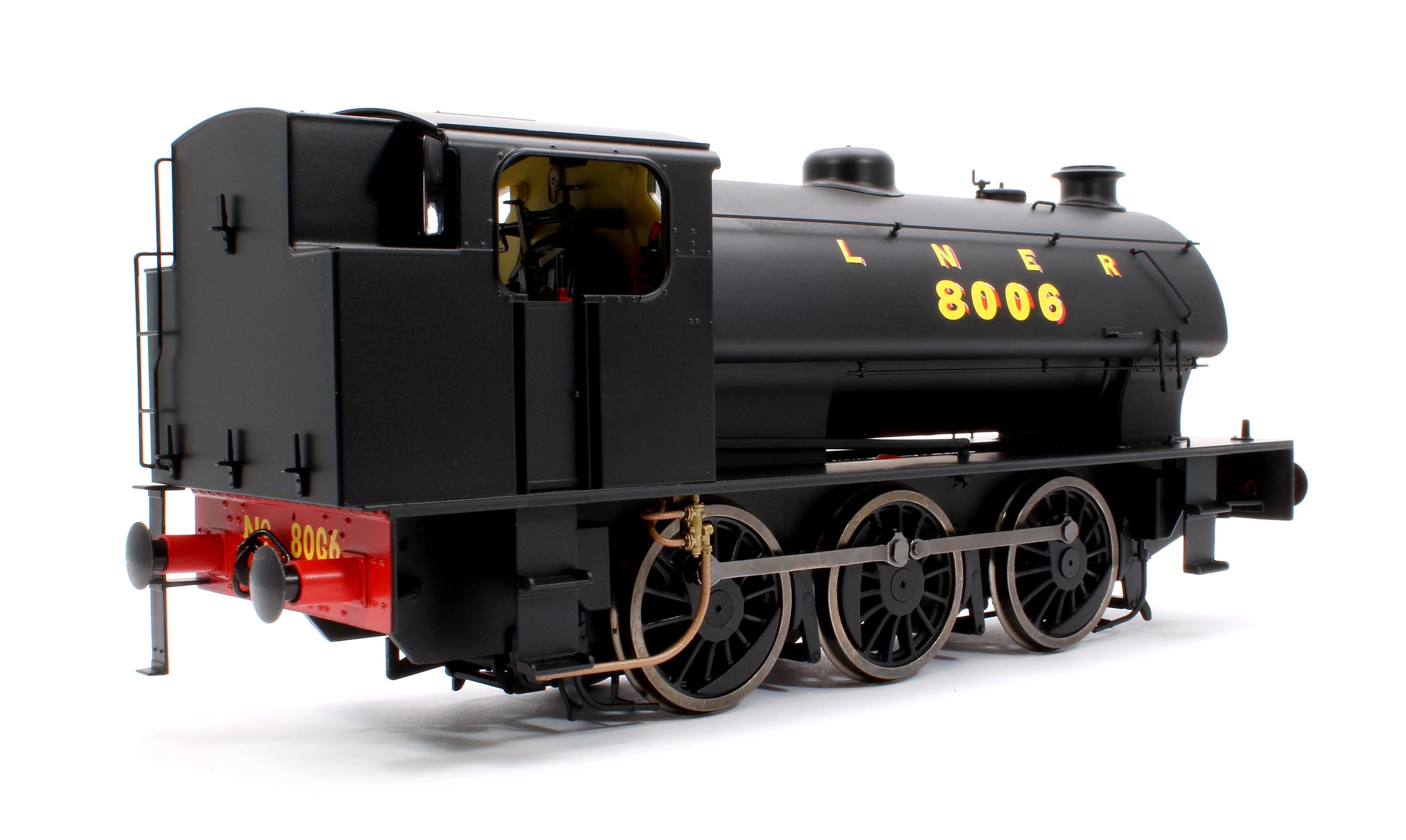 7S-094-001D J94 Austerity LNER Black 8006 0-6-0 locomotive - DCC Fitted - Image 3