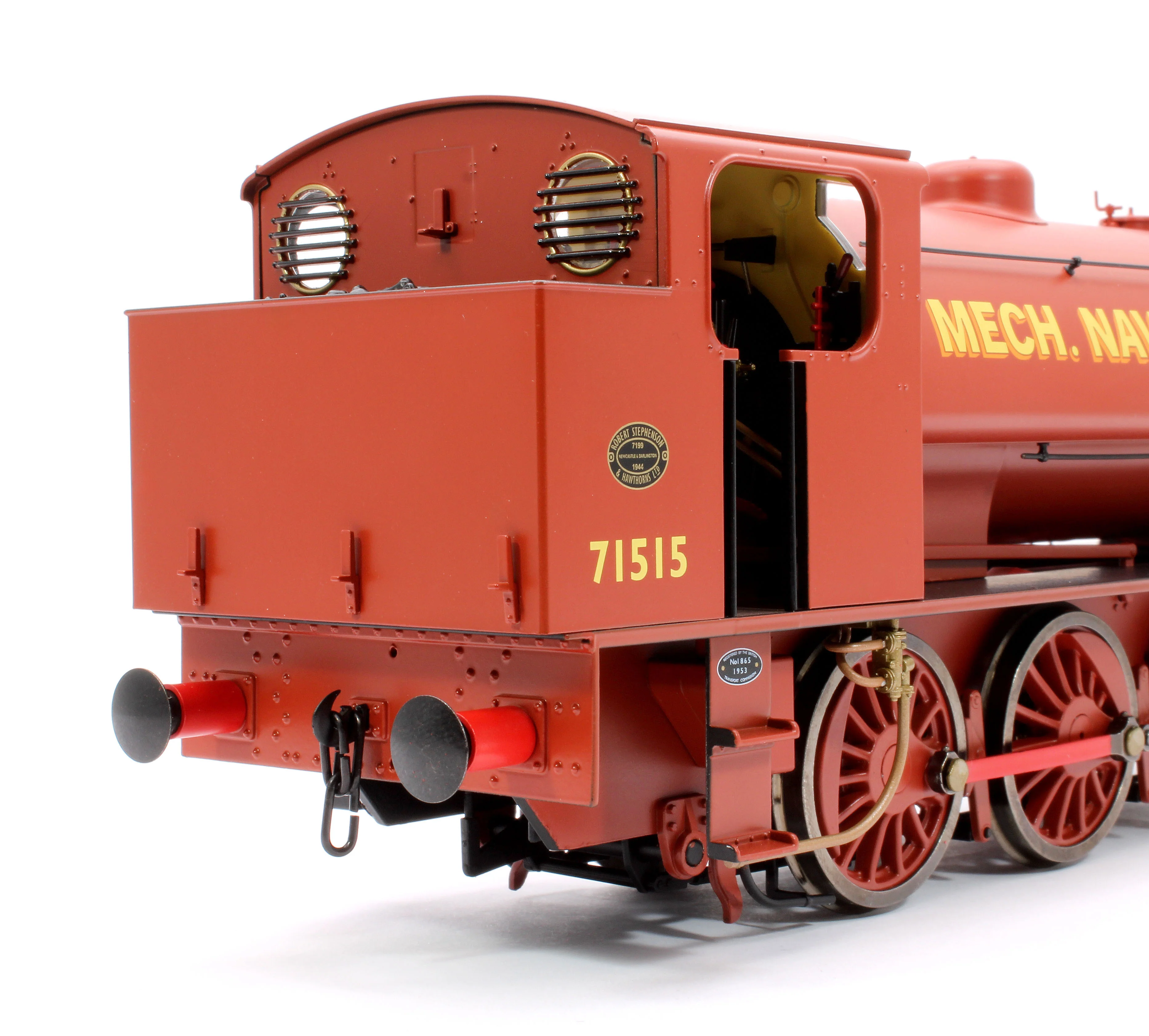 7S-094-009S J94 Austerity Mech Navvies Red 71515 0-6-0 locomotive - Sound Fitted - Image 8