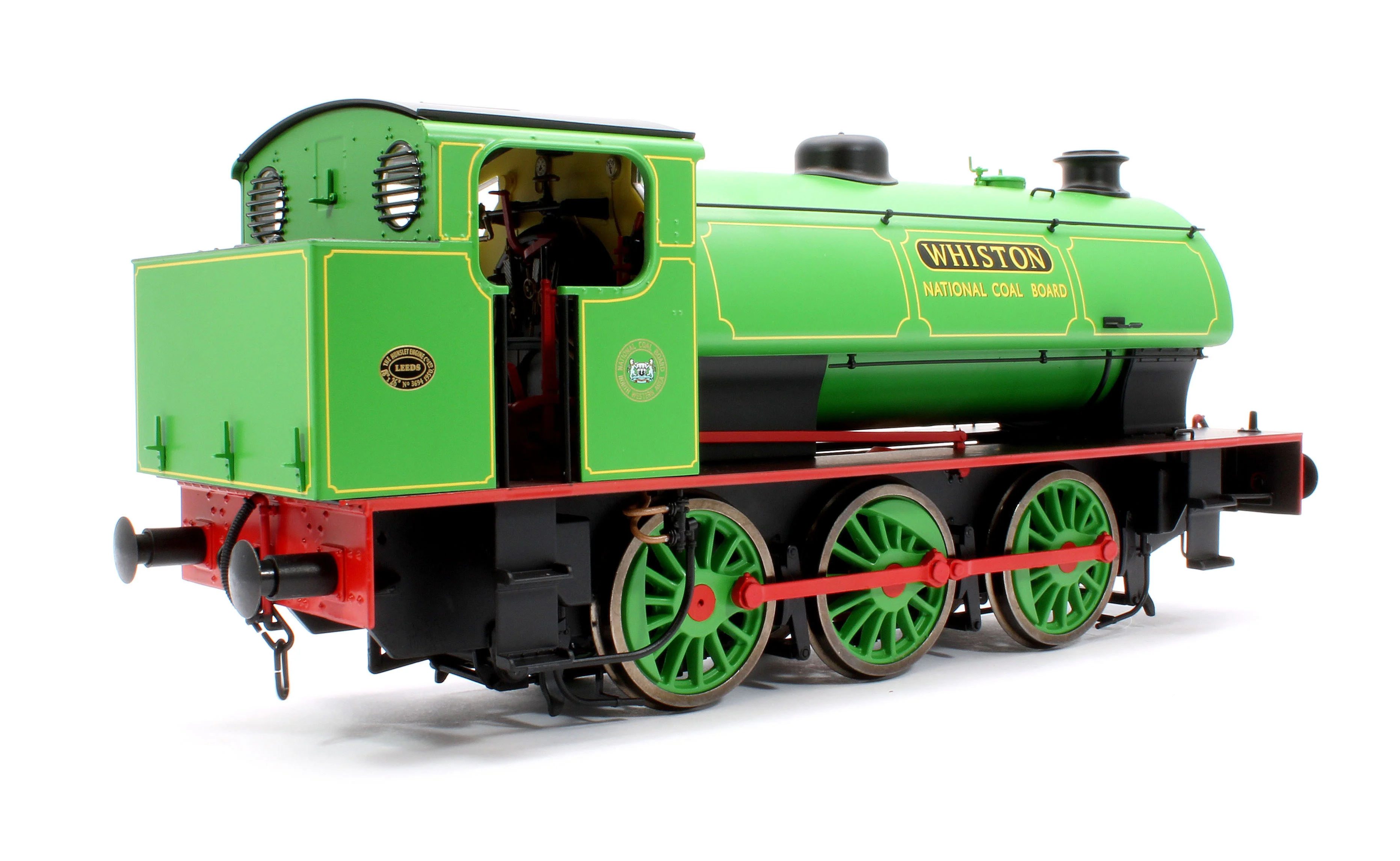 7S-094-007 J94 Austerity NCB Lined Green Whiston 0-6-0 locomotive - Image 3