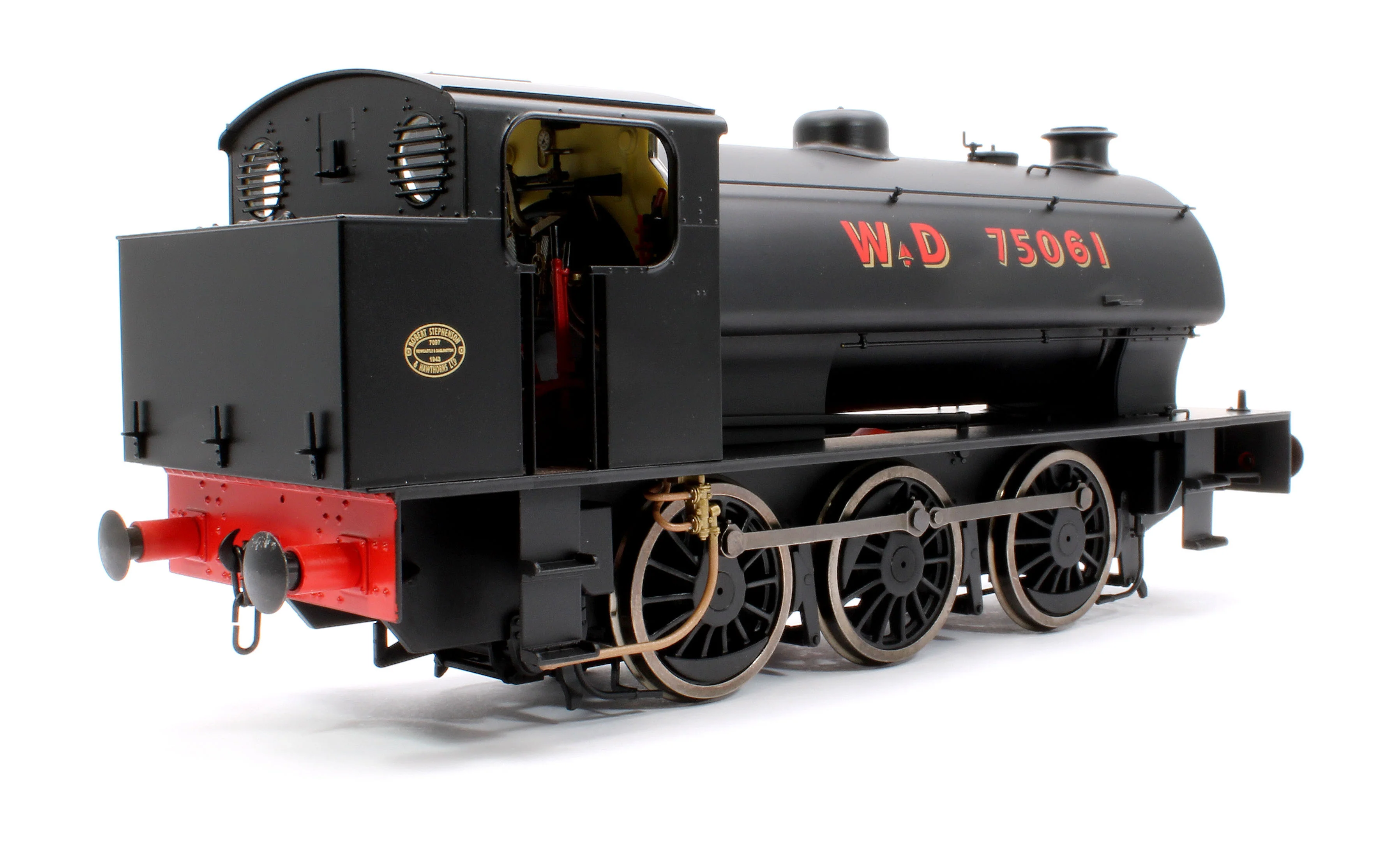 7S-094-005S J94 Austerity WD Black 75061 0-6-0 locomotive - DCC Sound - Image 3