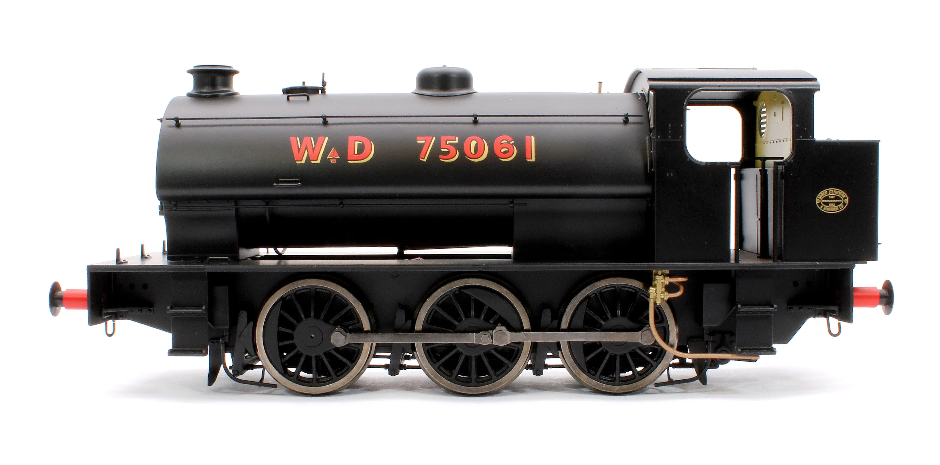 7S-094-005S J94 Austerity WD Black 75061 0-6-0 locomotive - DCC Sound - Image 5