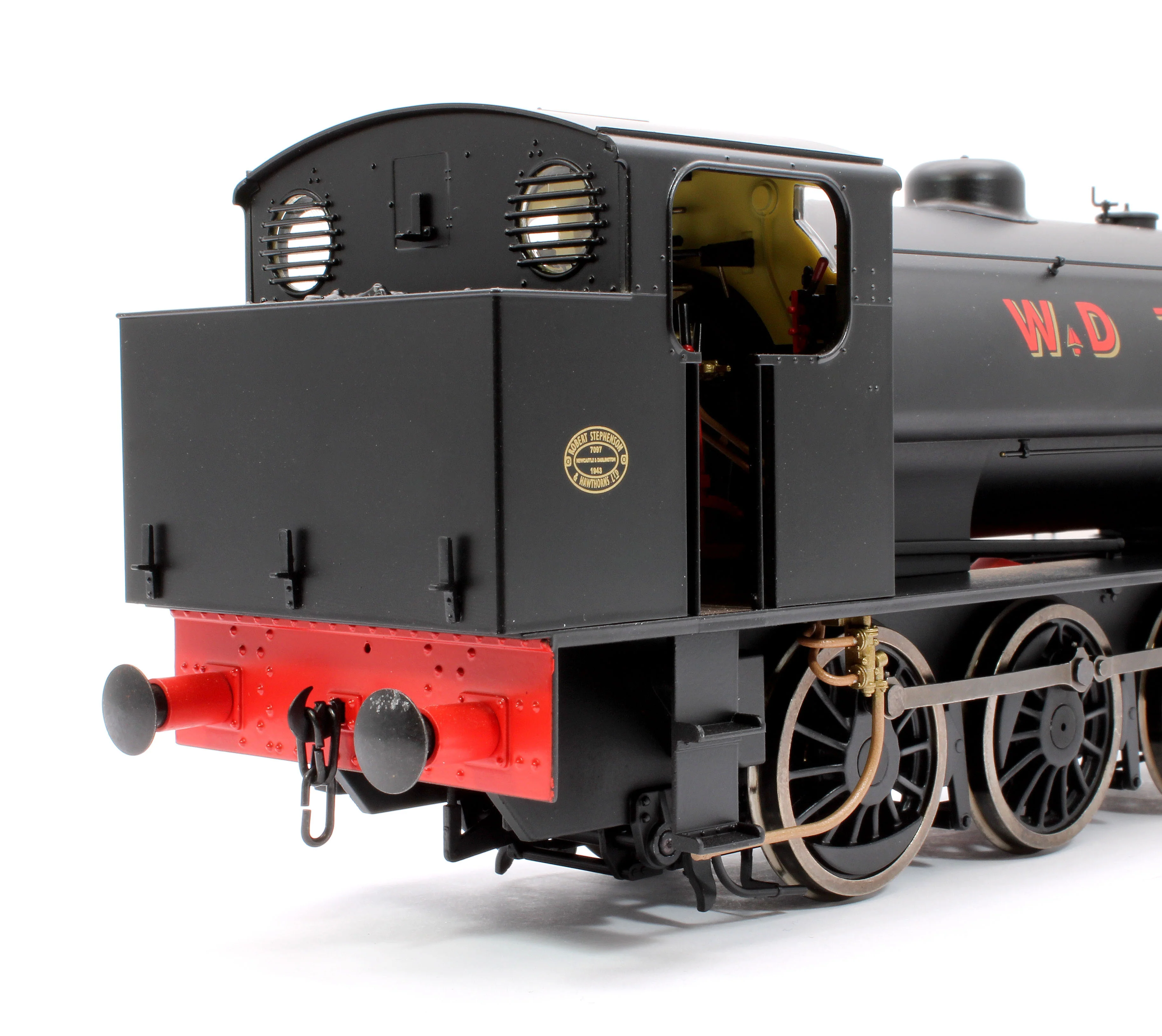 7S-094-005S J94 Austerity WD Black 75061 0-6-0 locomotive - DCC Sound - Image 8