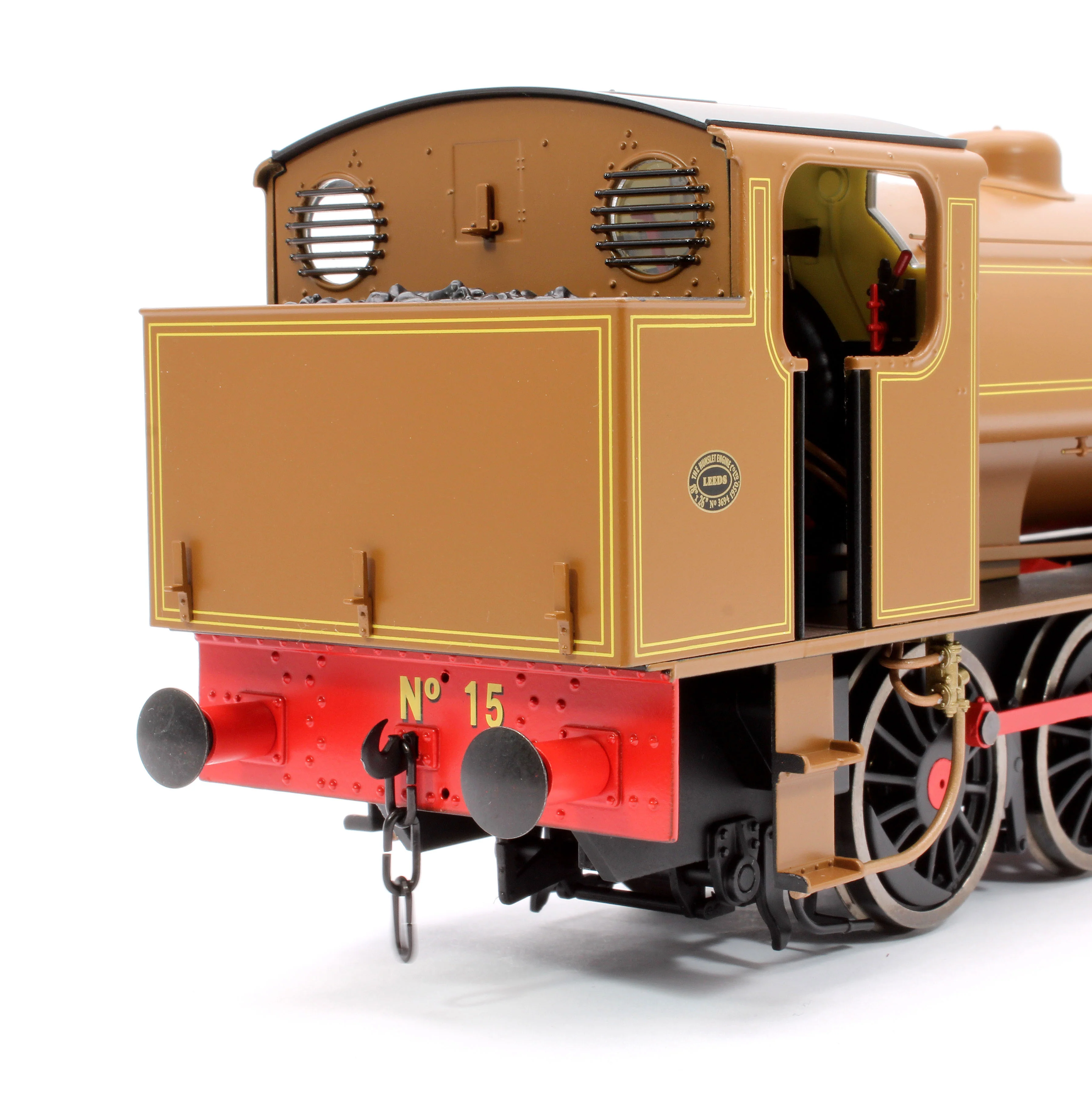 7S-094-006S J94 Austerity Wemyss WPR Lined Brown No 15 0-6-0 locomotive - Sound Fitted - Image 8