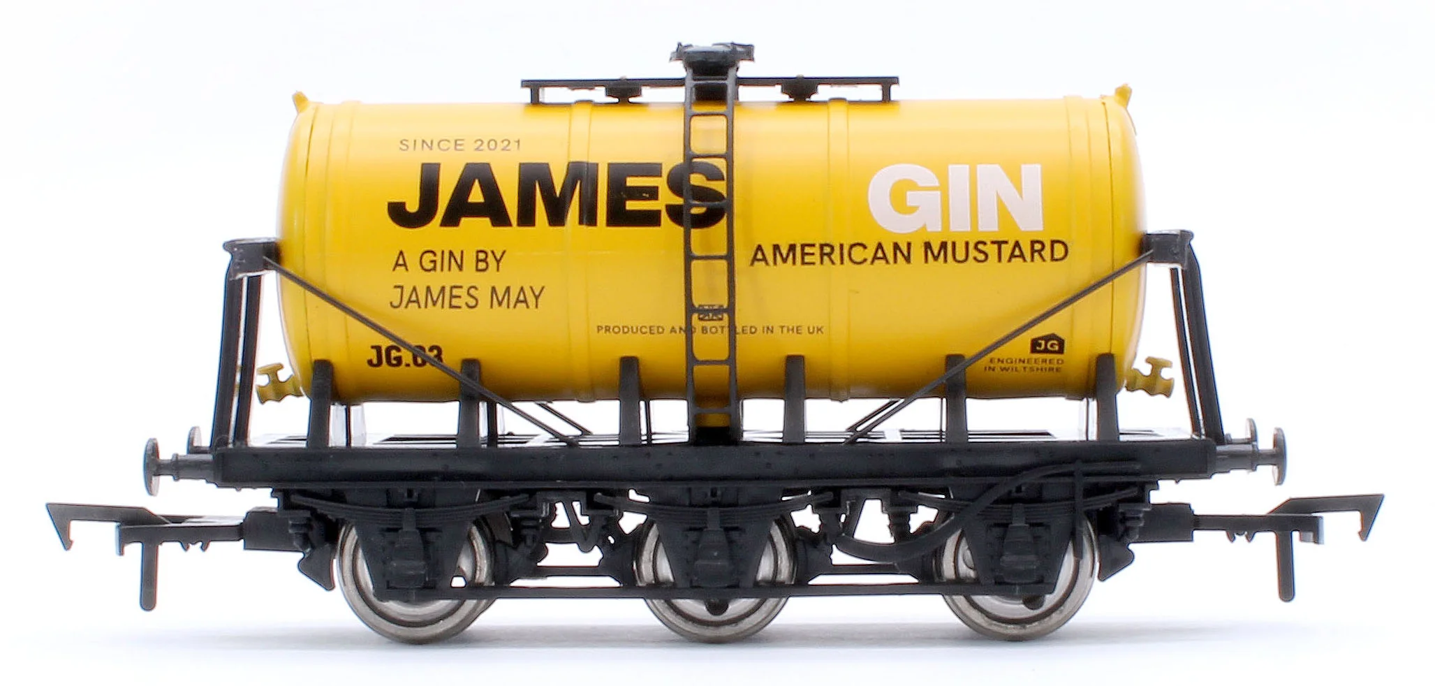 4F-JAMESGIN-JG03 James Gin "Gin of the People" American Mustard Tank Wagon No. JG03 - Image 2