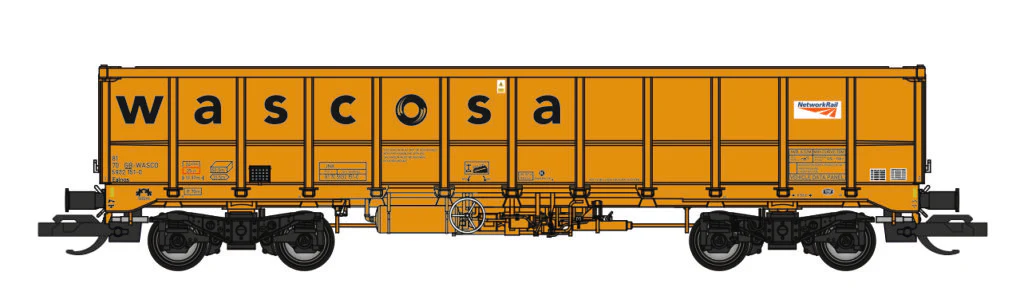TT-EAL-105C JNA / MMA EALNOS Bogie Box Wagon Wascosa/Network Rail 5932 175-9 - Image 2