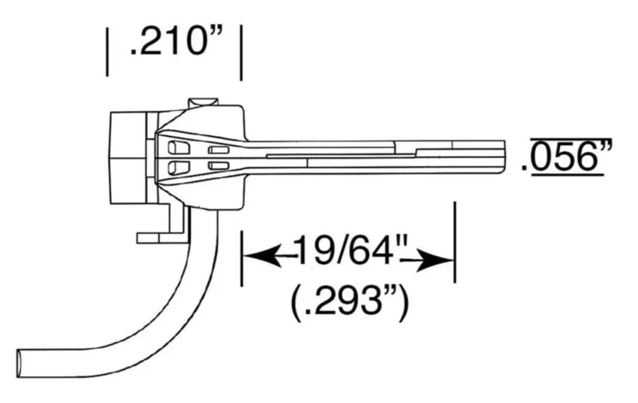 KDE120 SBE Btm Shelf Whisker Metal Couplers w/Gearboxes Med. Shank - Image 4