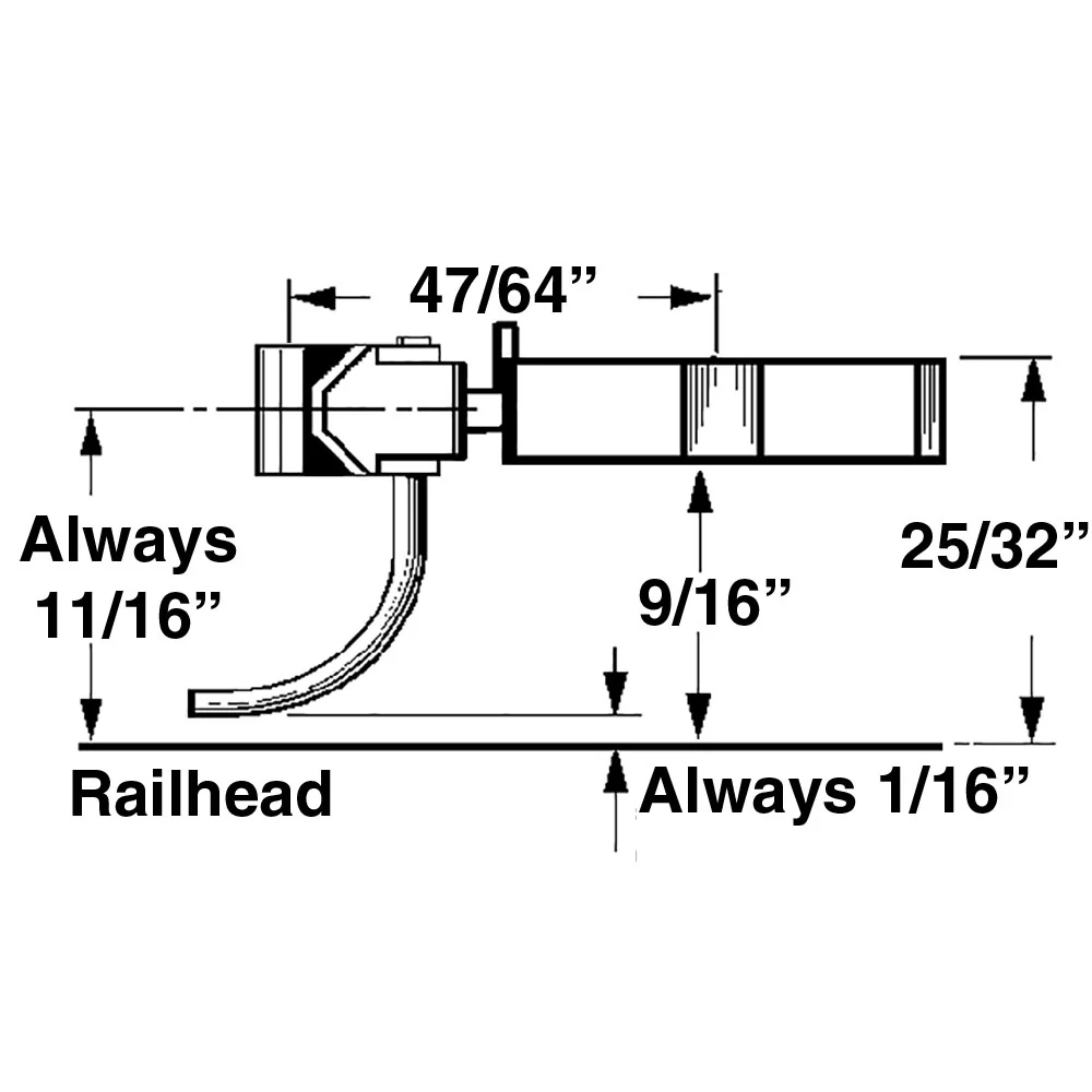 KDE804 Standard Medium Centreset Shank Plastic Coupler (1pr) - Image 3
