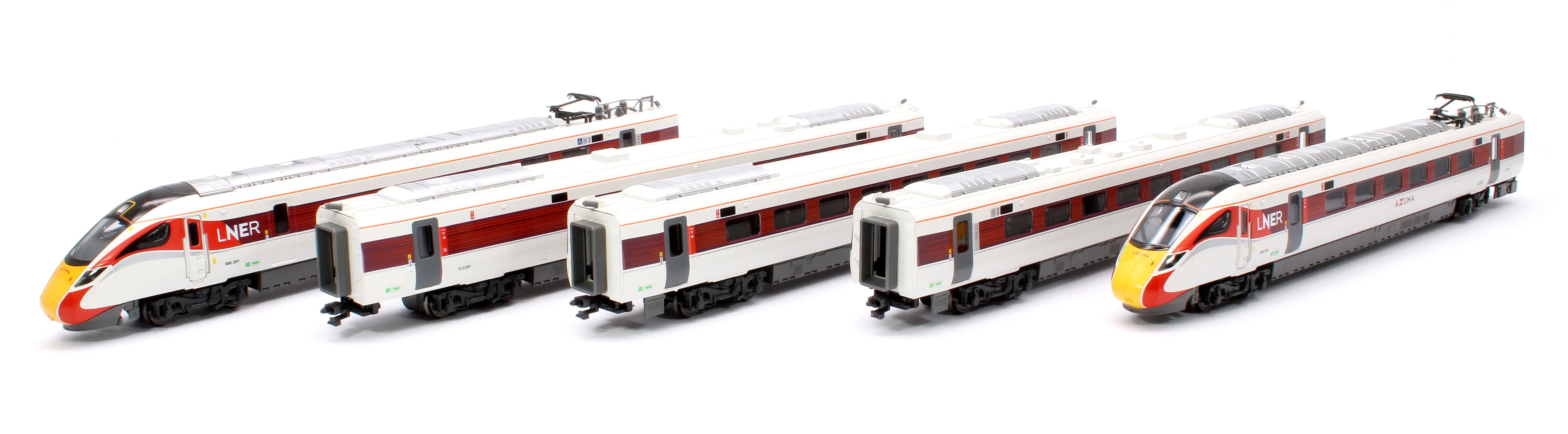 10-1674 -82269 Class 800/2 LNER Azuma 800 209 5 Car EMU