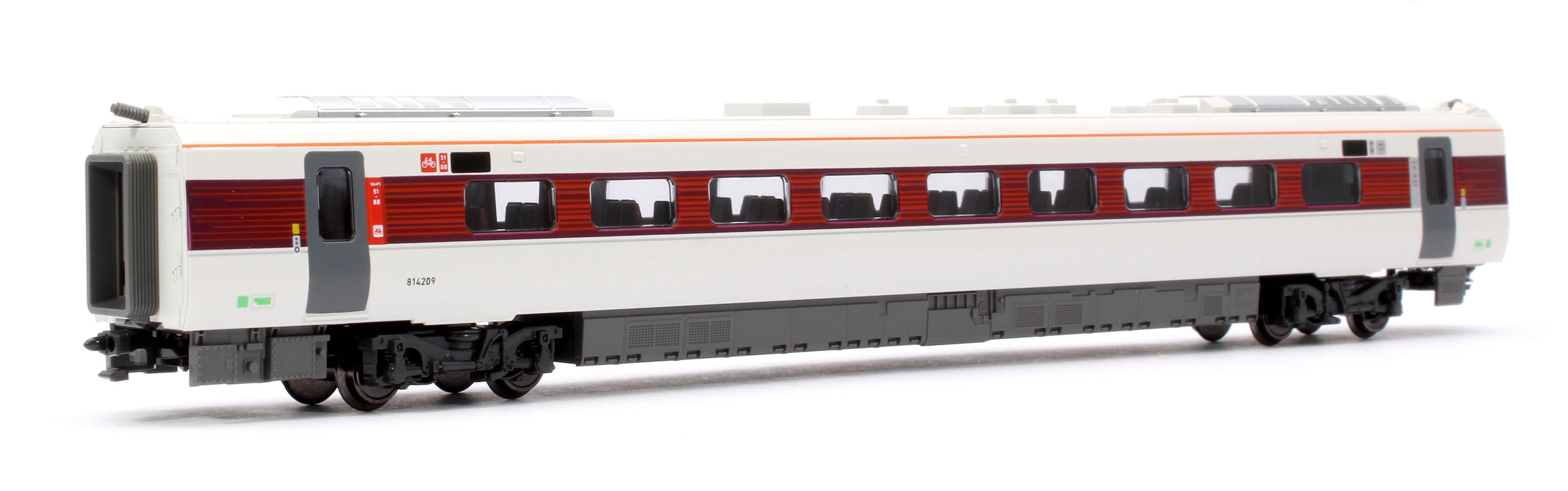 10-1674 -82269 Class 800/2 LNER Azuma 800 209 5 Car EMU - Image 10