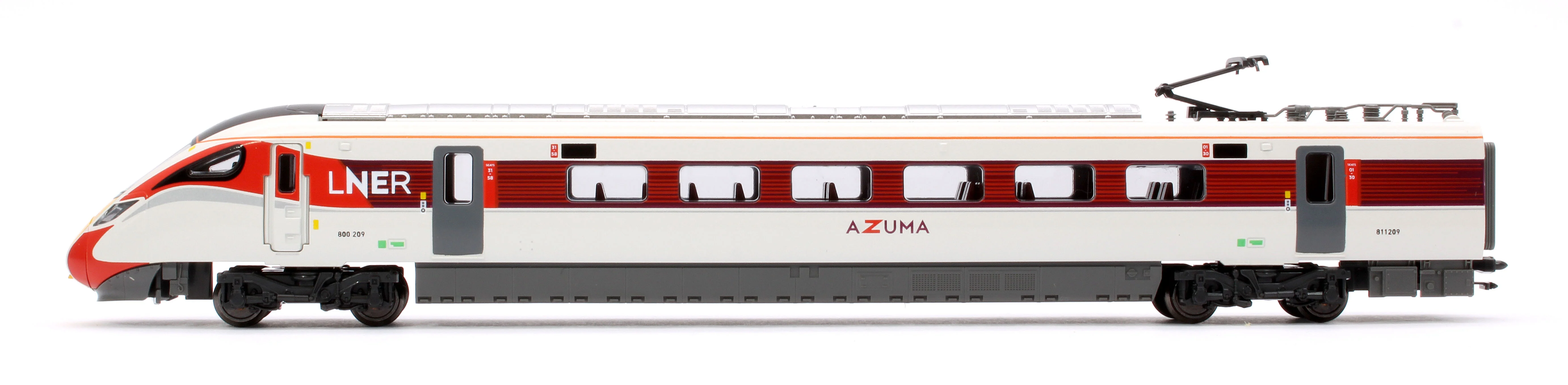 10-1674 -82269 Class 800/2 LNER Azuma 800 209 5 Car EMU - Image 4