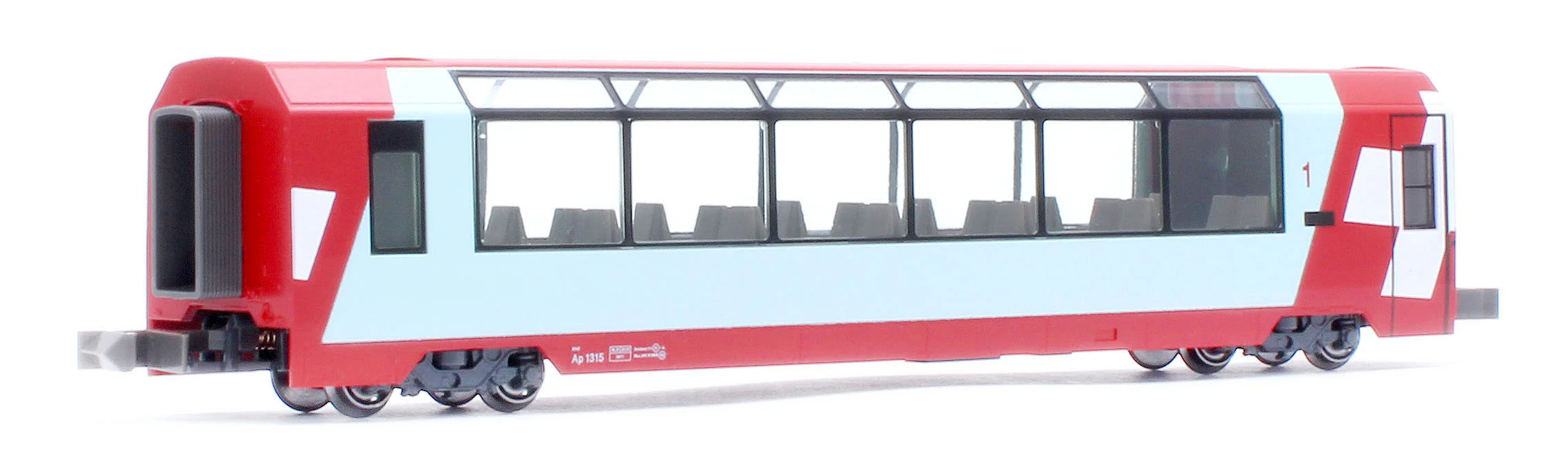 10-2027 46661 RhB Glacier Express Coach Set (4) VI - Image 7