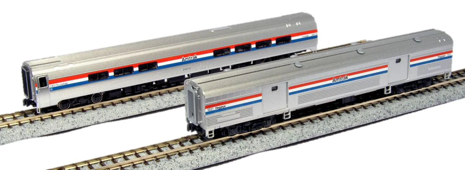 106-6294 Amfleet II Baggage Coach Set (2) Amtrak PhIII