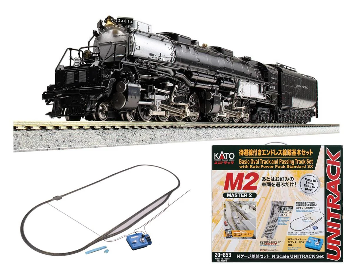 107-0001 Union Pacific Big Boy Steam Train Set