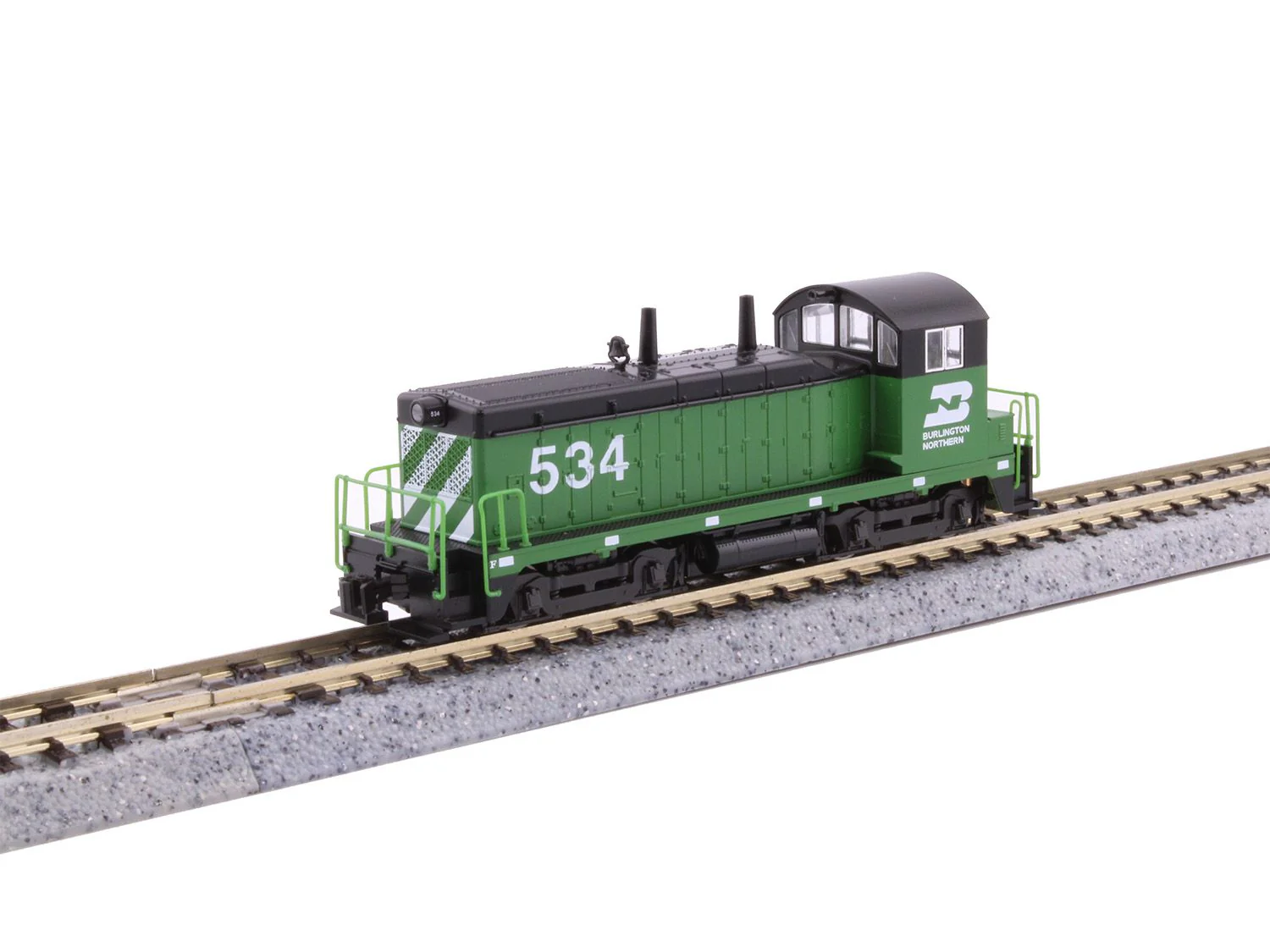 176-4377-S EMD NW2 Switcher Burlington Northern 534 - DCC-Sound