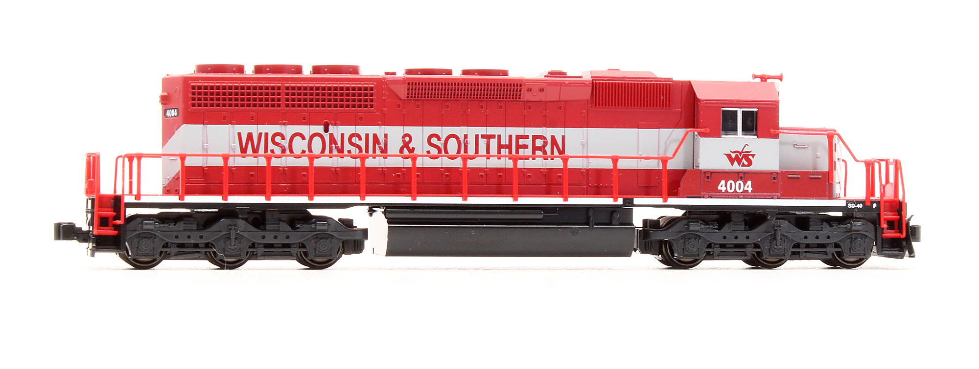 176-4814 Pre-Owned SD40-2 Early With Dynamic Brake Diesel Locomotive Wisconsin & Southern - Road #4004 - Image 3