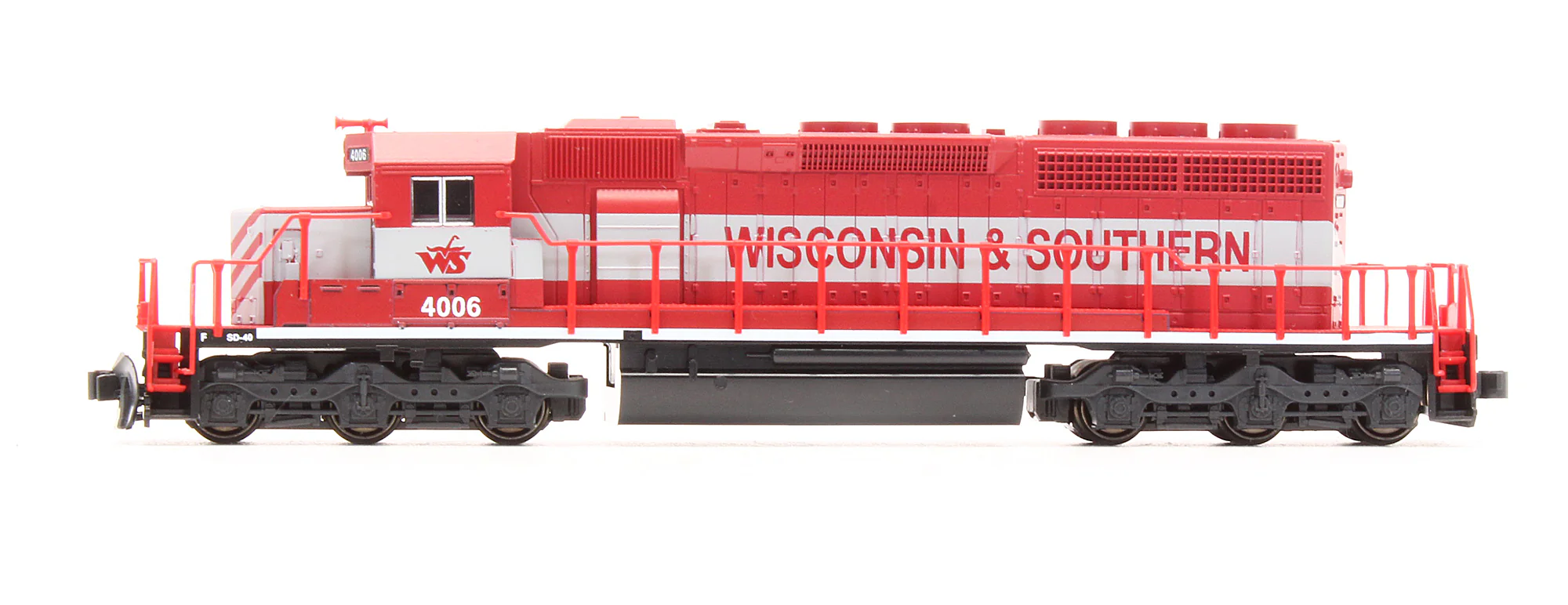 176-4815 Pre-Owned SD40-2 Early With Dynamic Brake Diesel Locomotive Wisconsin & Southern - Road #4006 - Image 4