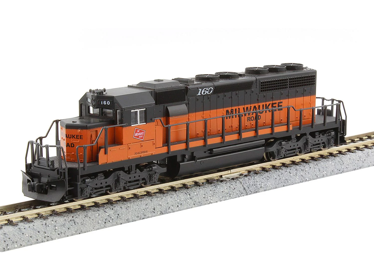 176-4825-S EMD SD40-2 (Early) Milwaukee Road 130 - DCC-Sound