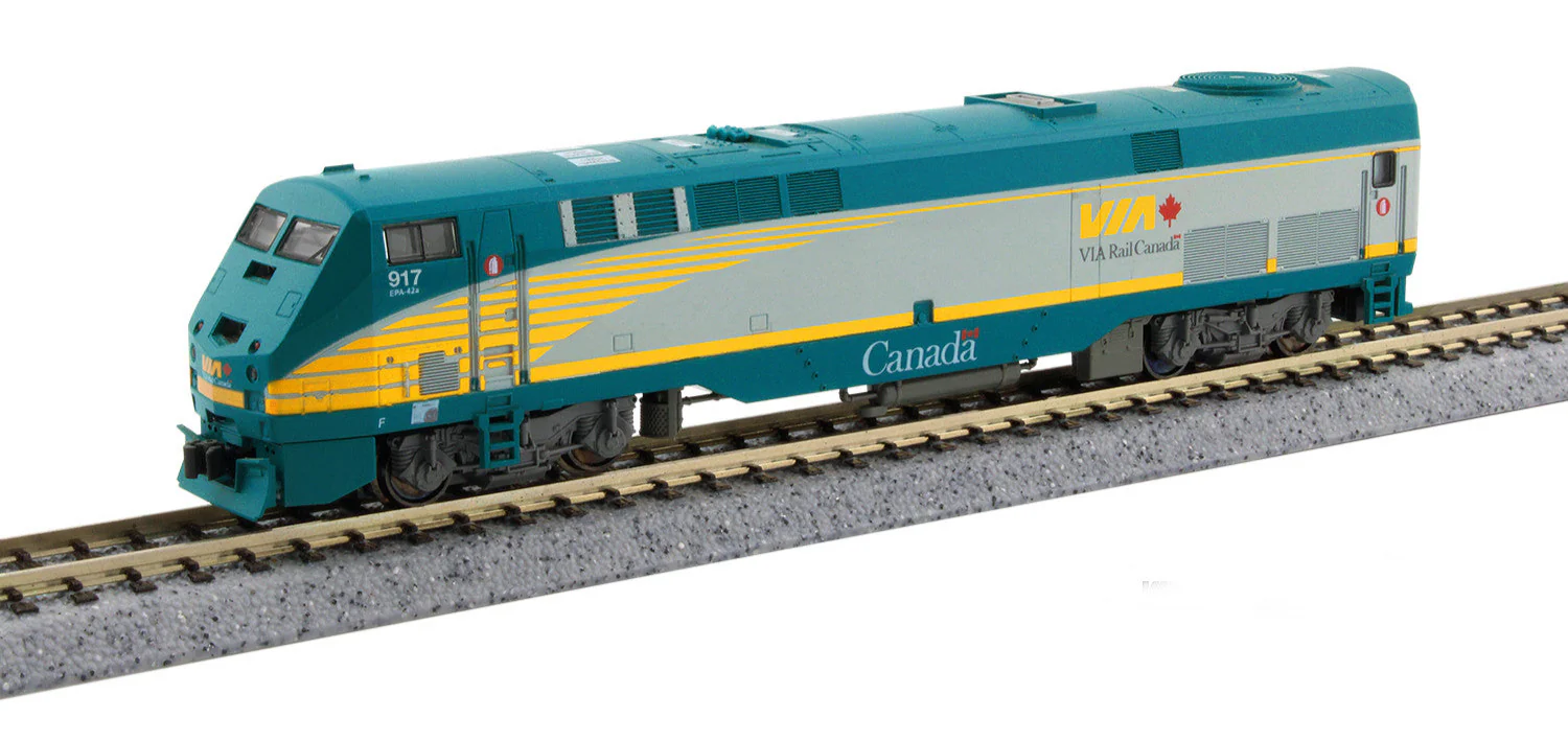 176-6043 GE P42 VIA Rail 917 Diesel Locomotive