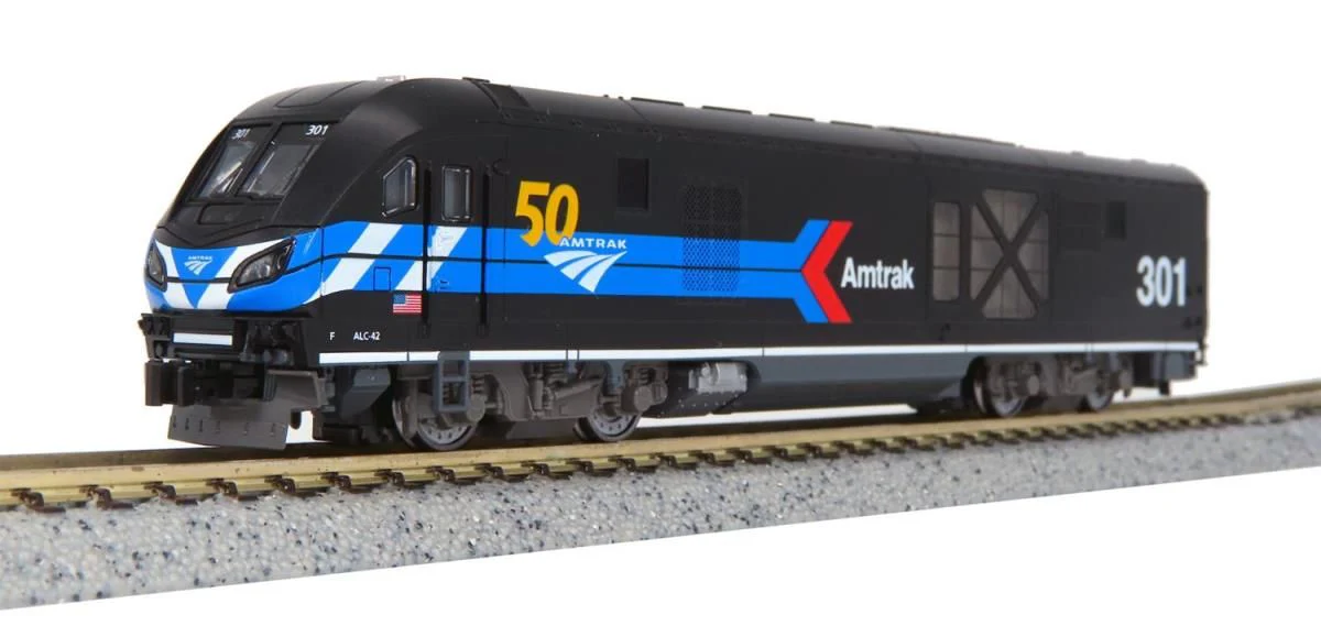 176-6050-S ALC-42 Charger Loco Amtrak 301 Day One 50yr - DCC-Sound