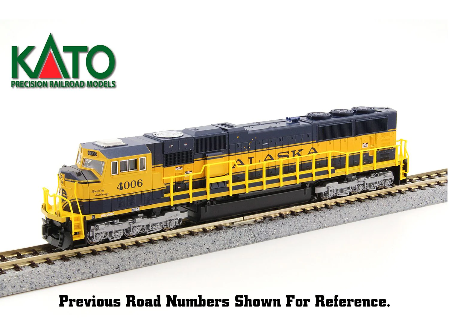 176-6410 EMD SD70MAC Alaska Railroad 4003