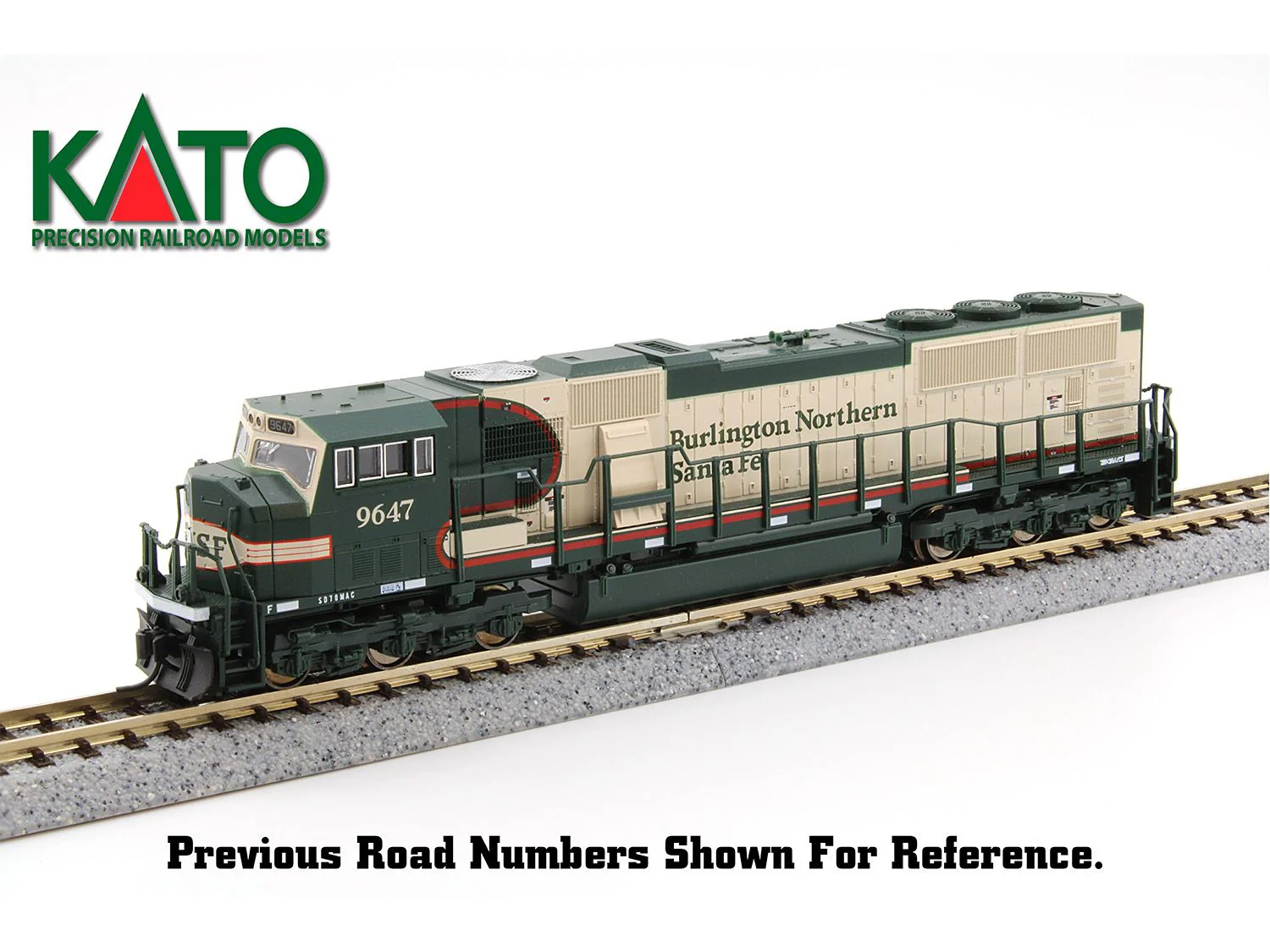 176-6503-S EMD SD70MAC BNSF Merger Scheme 9647 - DCC-Sound