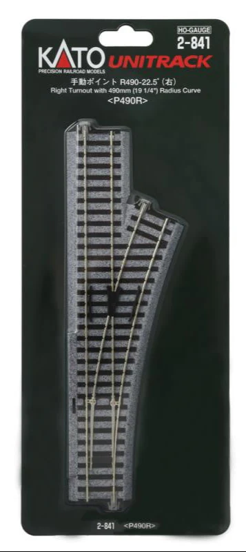2-841 Unitrack (HP490R) Right Hand Turnout - Image 3