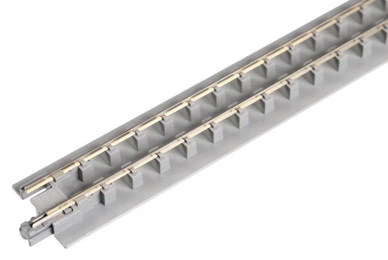 20-016 Unitrack (S186P) Straight Open Pit Track 186mm 4pcs - Image 2