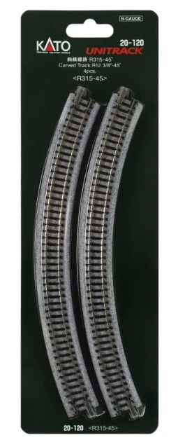 20-120 Ground Level Radius 315mm Curved Track 45 Deg.(4) - Image 4