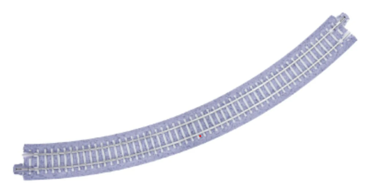 20-124 Unitrack (R315-45) CS Curved Track 45 Degree 4pcs